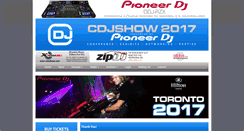 Desktop Screenshot of cdjshow.com